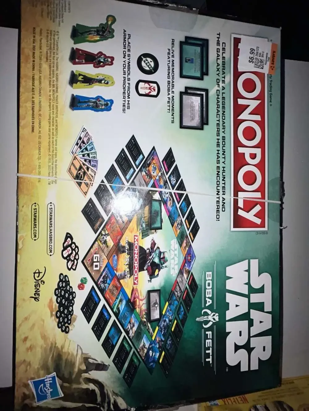 Monopoly Star Wars Boba Fett Edition Board Game